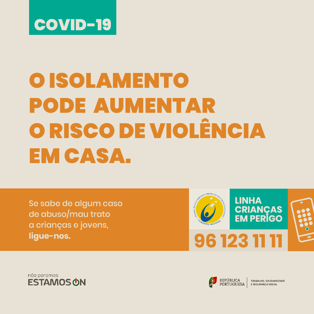 poster campanha linha telefónica