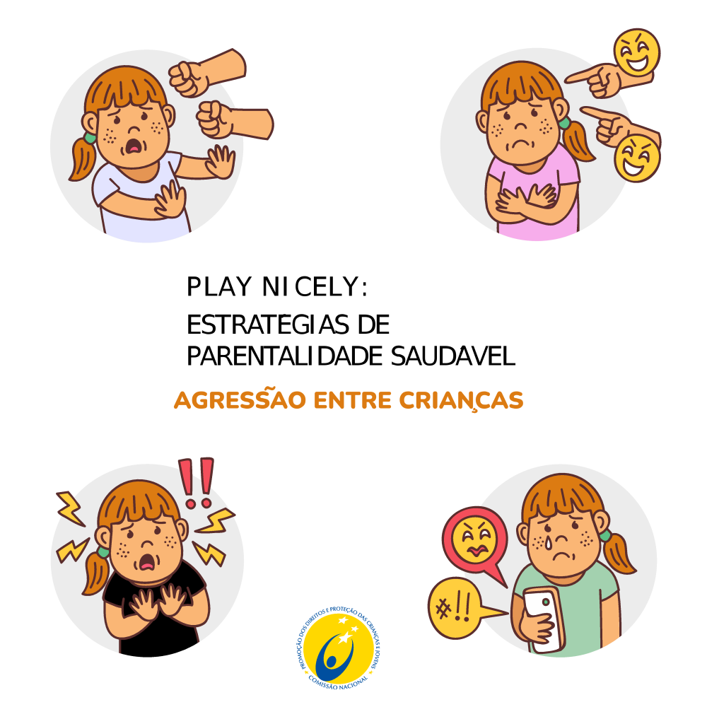 Play Nicely Estratégias de Parentalidade Saudável - Agressão entre crianças