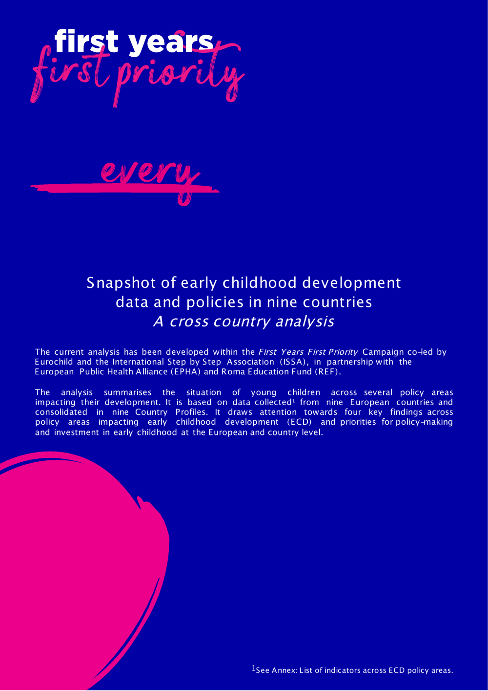 A Fair Start for Child in Europe