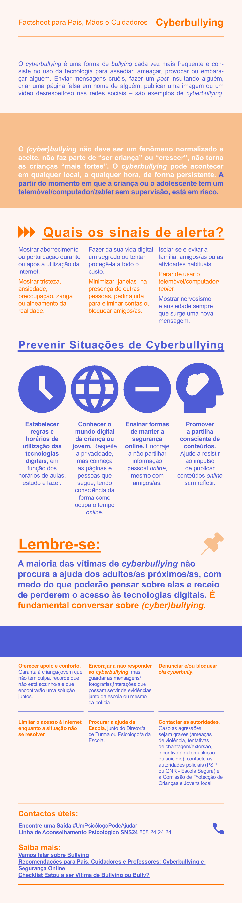 Factsheet Cyberbullying