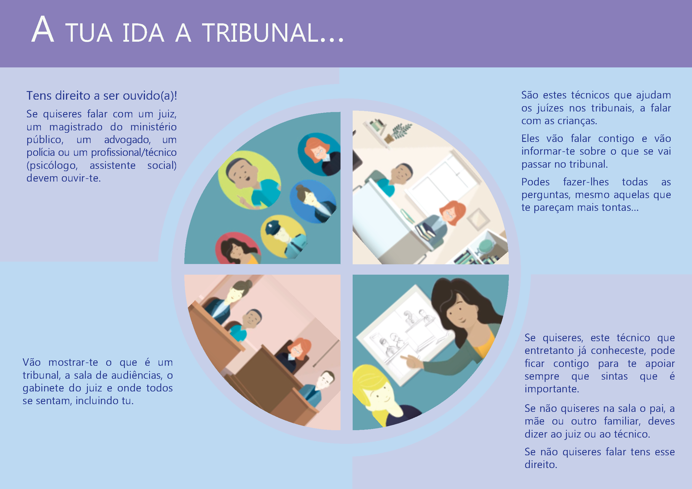 a tua ida a tribunal