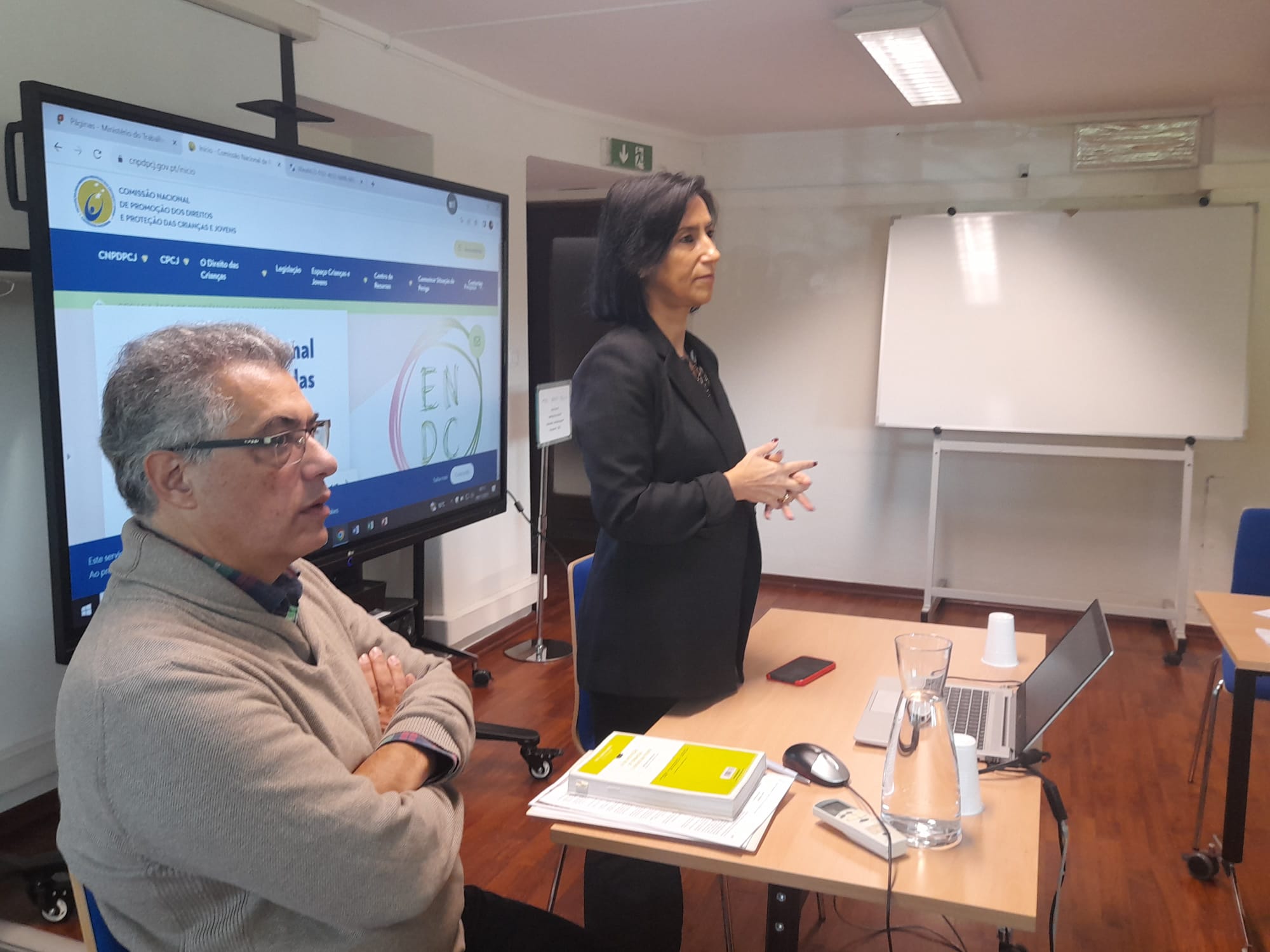 CNPDPCJ recebe visita de Delegação Tripartida da Turquia, OIT Portugal e OIT Turquia