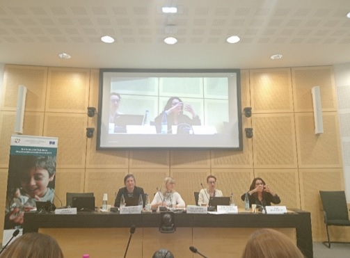 Maria João Fernandes, Vice-Presidente da CNPDPCJ e Célia Chamiça, da Equipa de Relações Internacionais da Comissão Nacional foram eleitas para o CDENF