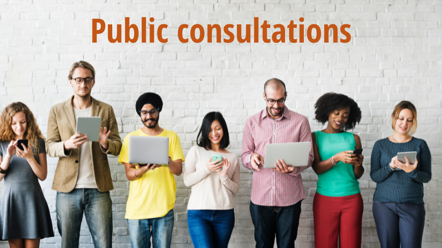 Consultas públicas | Até 8 e 12 de agosto de 2025